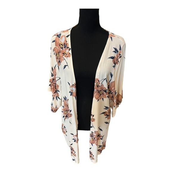 Saltwater Luxe Pipa Open Front Kimono One size NWT - Picture 1 of 9